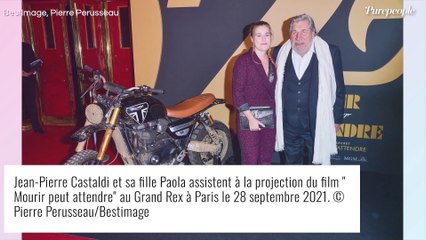 Jean-Pierre Castaldi et sa fille Paola : duo élégant en costume, comme James Bond !
