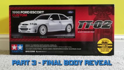 Tamiya Ford 'Scort Custom Body #3 - Reveal