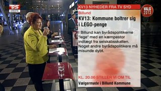 Klokken 20.00 stiller vi om til vælgermøde i Billund Kommune | Baggrundsmusik | 2013 | TV SYD - TV2 Danmark