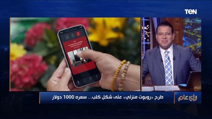 سعره 1000 دولار و بيراقب الأطفال وكبار السن.. أمازون تطرح "روبوت منزلي" على شكل كلب