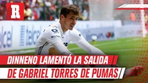 Dinenno lamentó salida de Gabriel Torres de Pumas: 'Fue un excelente profesional'