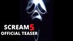 SCREAM 5 Official Teaser Trailer New 2022 David Arquette Jack Quaid Movie