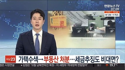 Video herunterladen: 가택수색→부동산 처분…세금추징도 비대면?