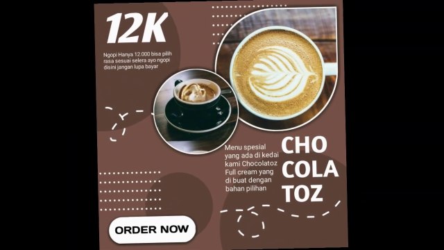 Cara Membuat Poster Kopi di Android Yang keren dan Mudah-How to Make a Great Coffee Poster on Android