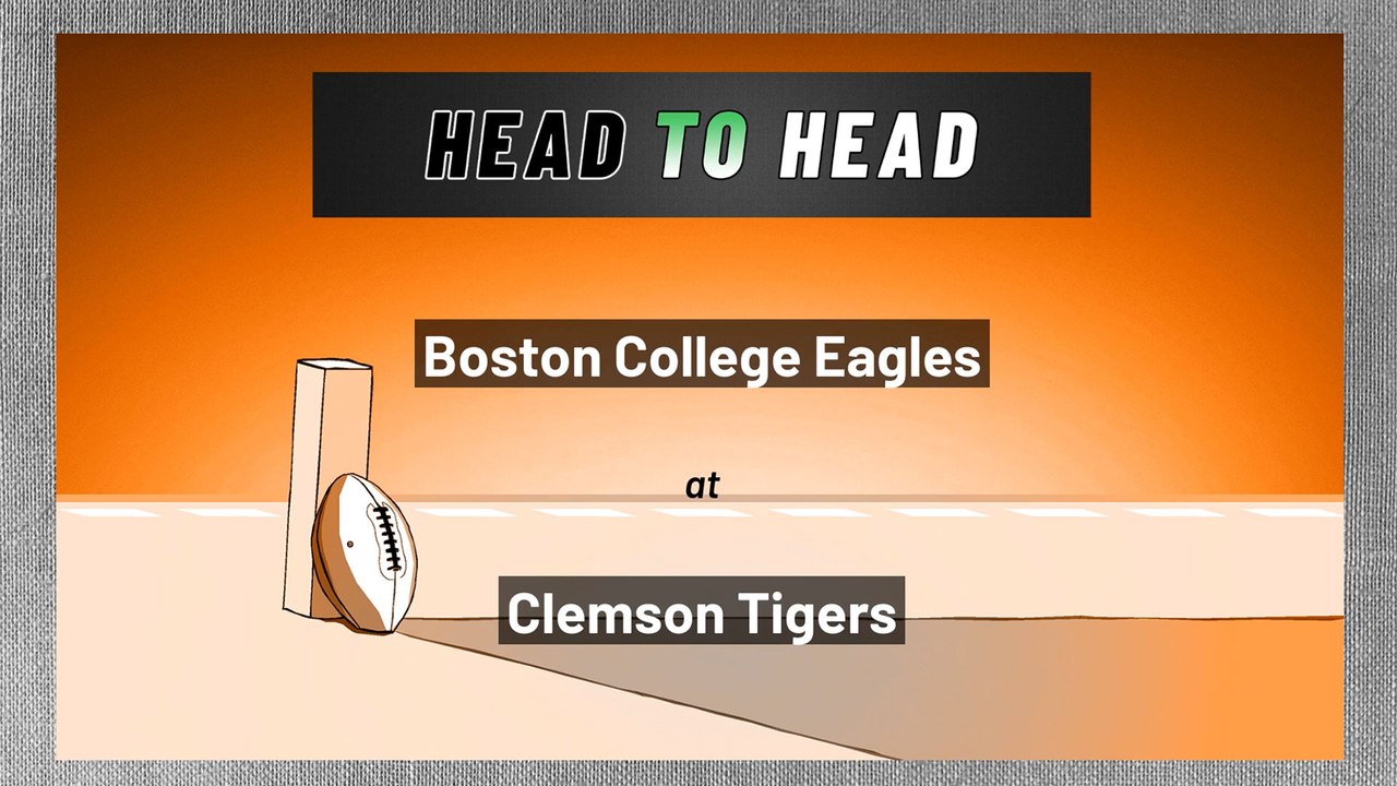 Clemson Tigers - Boston College Eagles - Over/Under