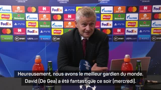 Groupe F - Solskjaer : Nous avons le meilleur gardien du monde avec De Gea