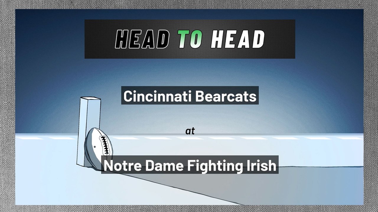 Notre Dame Fighting Irish - Cincinnati Bearcats - Spread