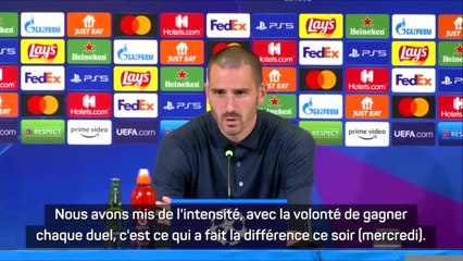 Groupe H - Bonucci : "Nous avons mis de l'intensité et de la volonté