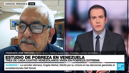 Francisco Virtuoso: "La pobreza en Venezuela ya tocó fondo"