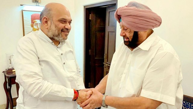 Nonstop: Amit Shah meets Amarinder Singh on farm laws