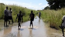 Thousands displaced by rising floodwaters in South Sudan