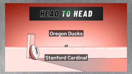 Stanford Cardinal - Oregon Ducks - Over/Under