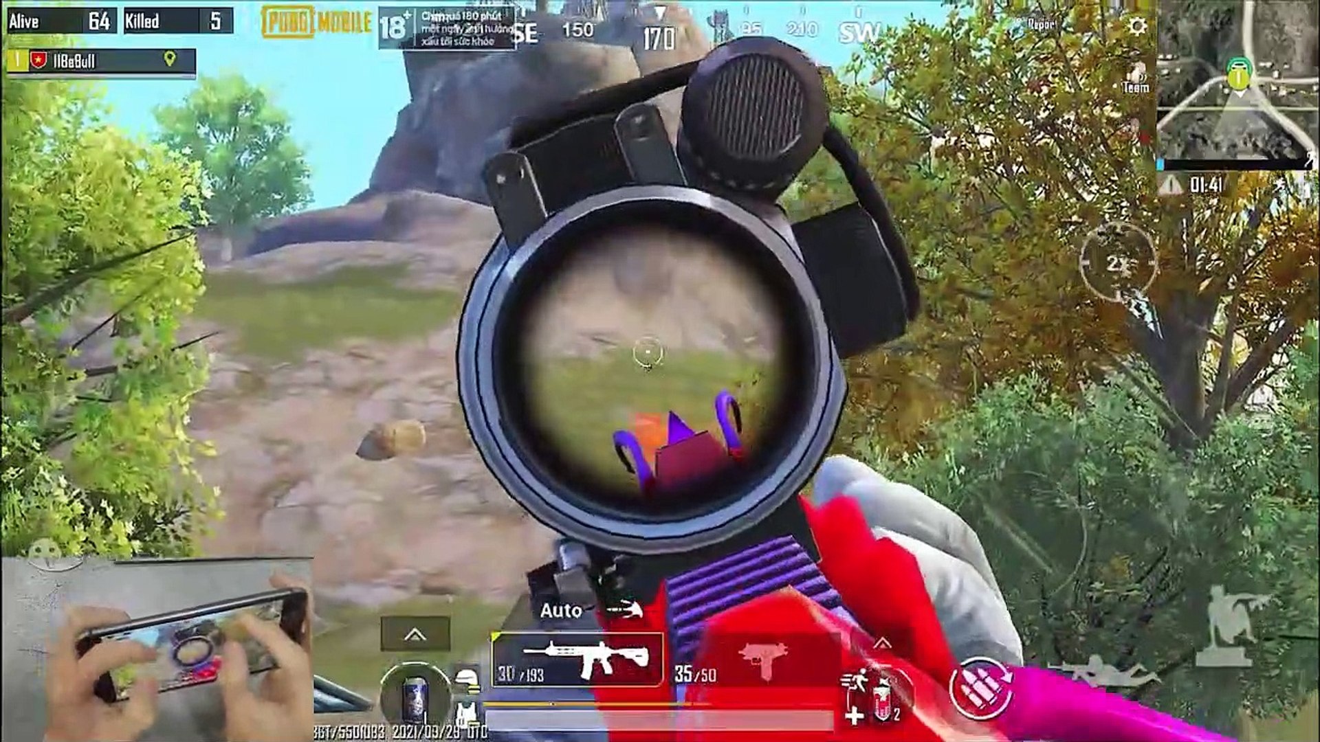 PubG, PubGMobile, PubGMobilelite, BGMI 21 Kills & 2887 Damage