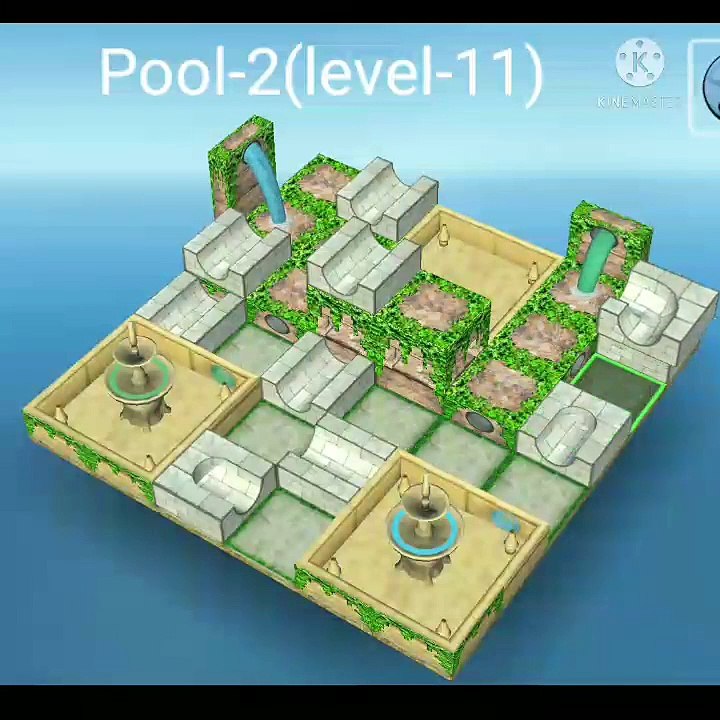 Flow Water Fountain Pool-2 level-11