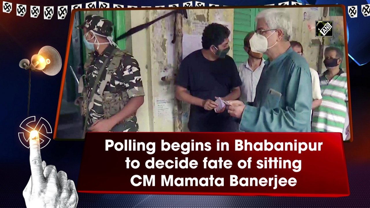 Polling begins in Bhabanipur to decide fate of sitting CM Mamata Banerjee