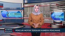 Ini Tampang Maling Motor yang Terekam Kamera Pengawas