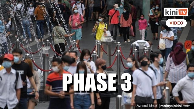 Klang Valley to move to Phase 3 of the National Recovery Plan