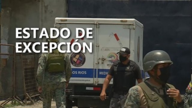 Estado de excepción en cárceles de Ecuador tras masacre en Guayaquil