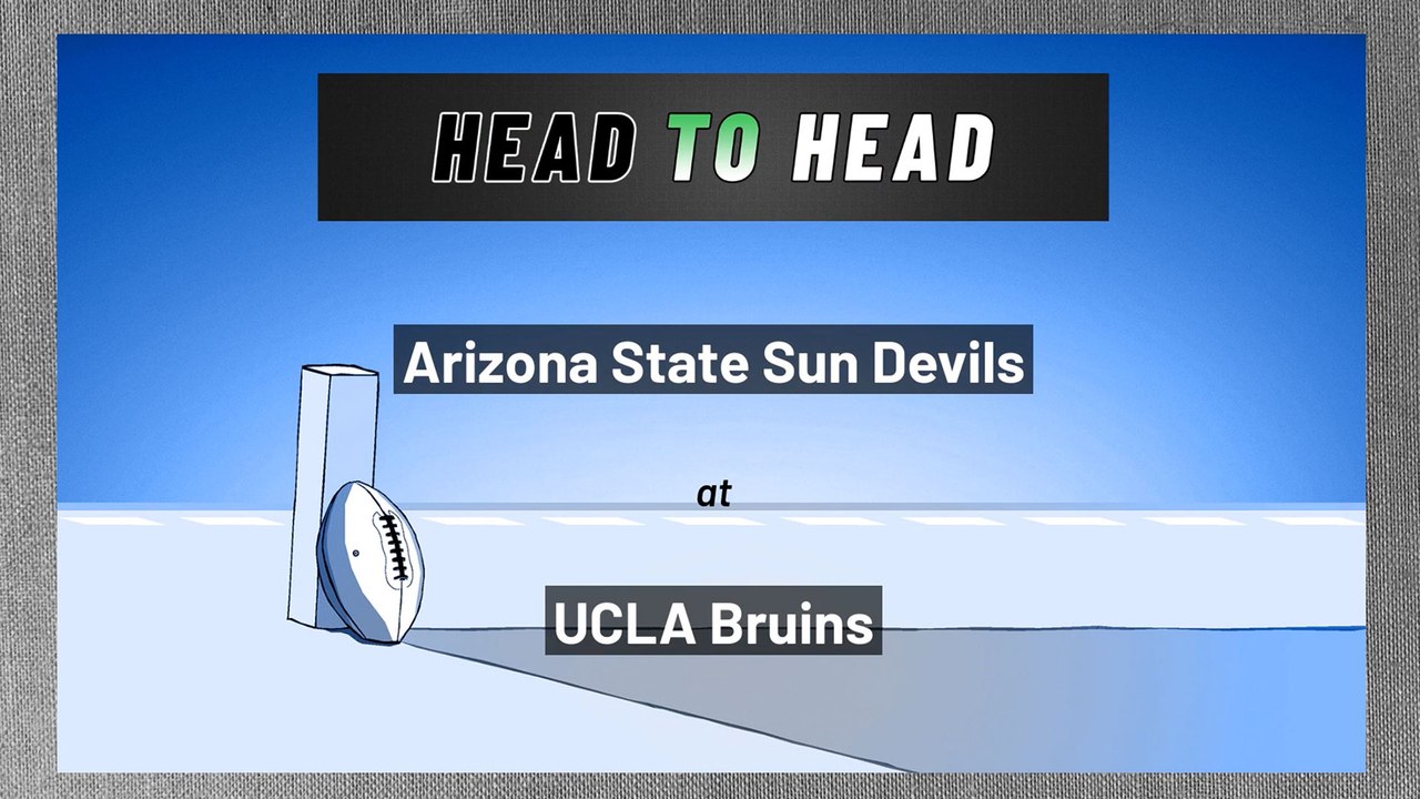UCLA Bruins - Arizona State Sun Devils - Spread
