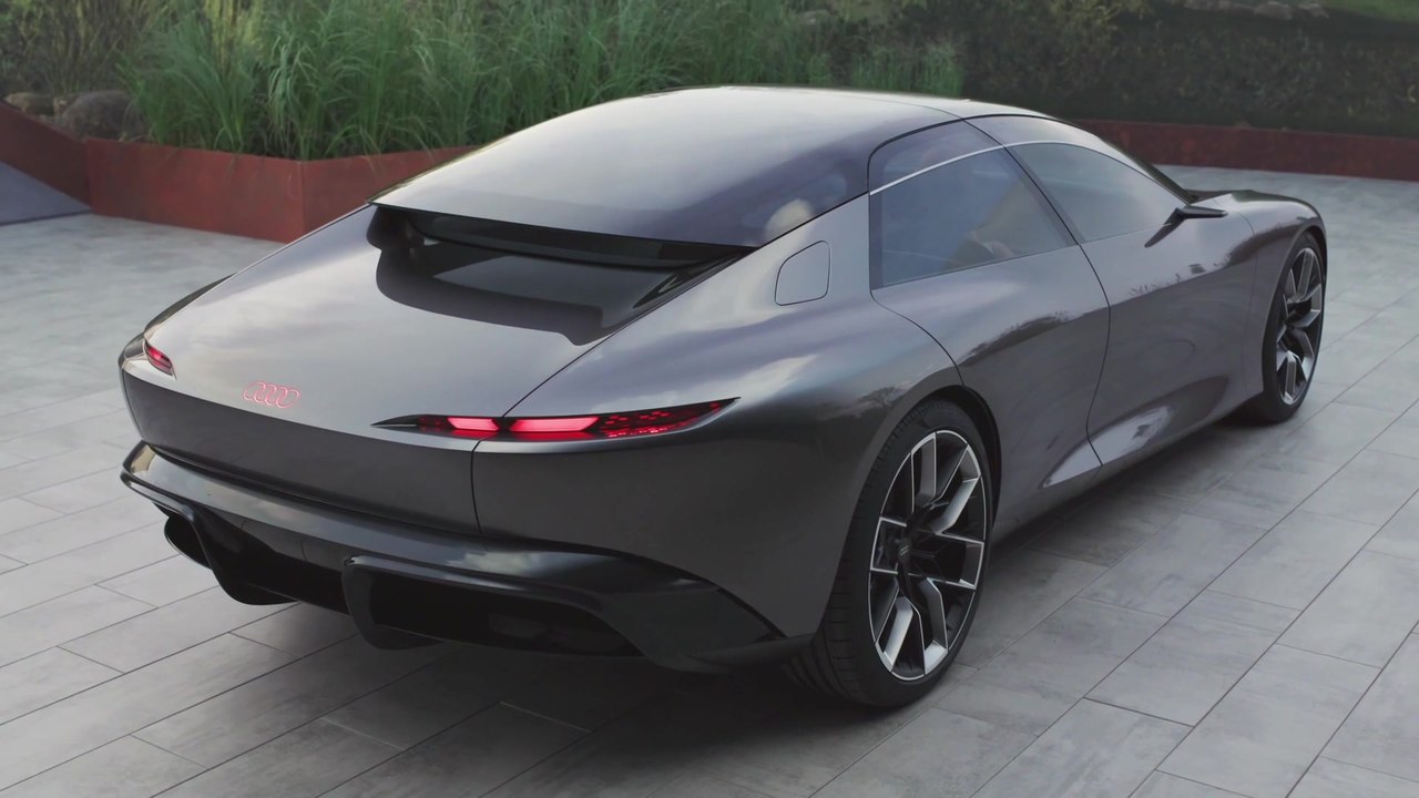 Der Audi grandsphere concept - Dynamischer Monolith - das Exterieurdesign