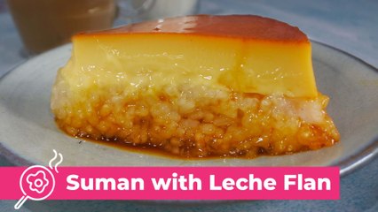 How To Make Suman With Leche Flan Recipe | Yummy PH