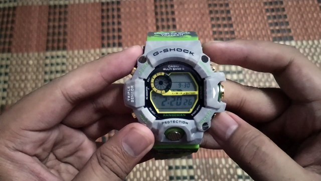 Cara nak setup G-Shock GW-9400 Copy Ori 1:1