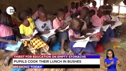Thirst for education on empty stomachs