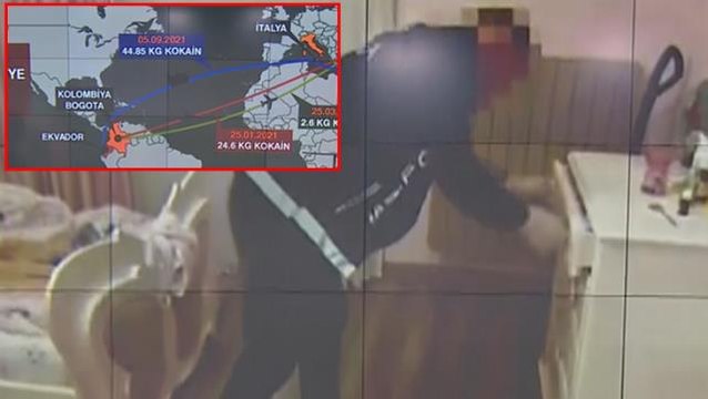 Ekvador-Kolombiya-Türkiye uyuşturucu hattı yerle bir edildi! Baron yalın ayak kaçarken yakalandı