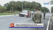 COMELEC: Seguridad para sa filing ng certificate of candidacy bukas, nakalatag na | 24 Oras News Alert