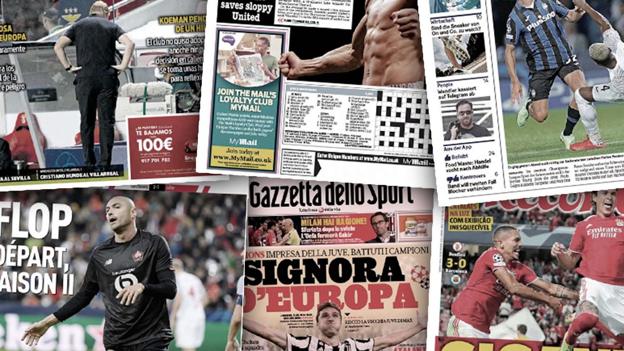 L'Angleterre en admiration devant le sauveur Cristiano Ronaldo, la presse portugaise aux anges après la démonstration de Benfica face au Barça