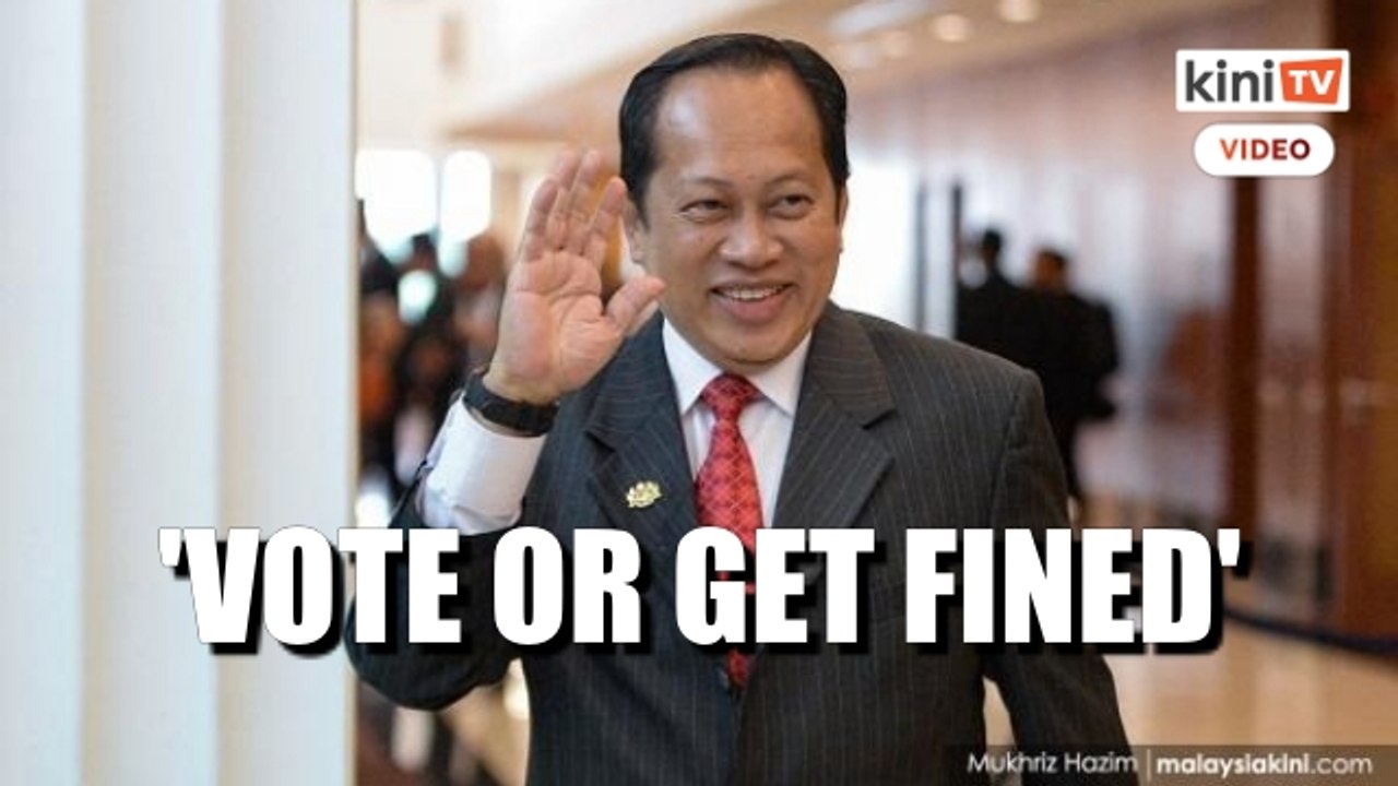 Ahmad Maslan: Make voting mandatory, fine those who do not vote
