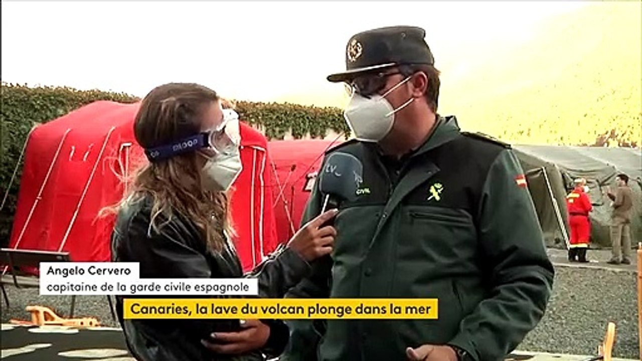 Éruption aux Canaries : inquiétude des autorités après le déversement de lave dans l’océan