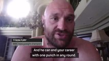 Fury wary of Wilder who 'can end a career with one punch'