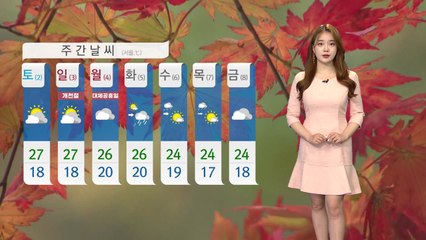 [날씨] 내일 맑고 일교차 커...밤사이 중서부 비 / YTN