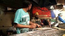 Putting Kulcha in Tandoor - Making of Kulchas at Kulcha King, Delhi