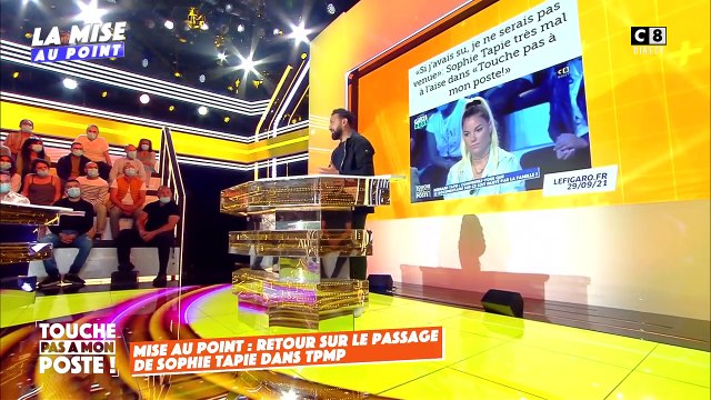 TPMP : Cyril Hanouna s'explique après son clash avec Sophie Tapie