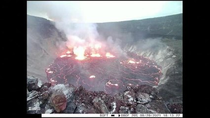 Descargar video: El volcán Kilauea entra en erupción