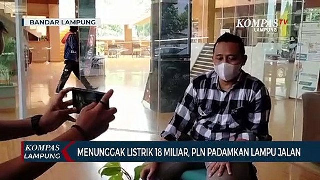 Tunggak Tagihan Listrik, Lampu Jalan Bandar Lampung Padam