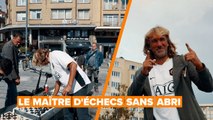 Un maître d'échecs sans abri