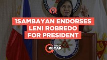 Rappler Recap: 1Sambayan endorses Leni Robredo for president