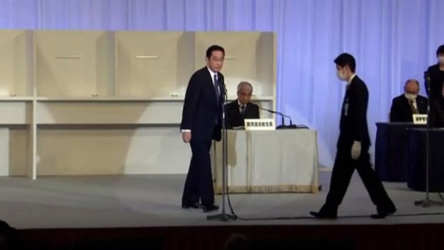 Fumio Kishida, futur Premier ministre du Japon