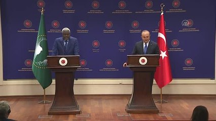Afrika Birliği Komisyonu Başkanı Mahamat: "Türkiye'nin desteğine kıymet veriyorum"