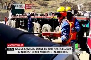 Gas de Camisea generó 100 mil millones de dólares en ahorros al Perú desde el 2004 al 2019