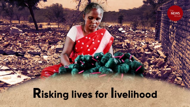 In India’s firework capital, workers are risking their lives to illegally make crackers at home