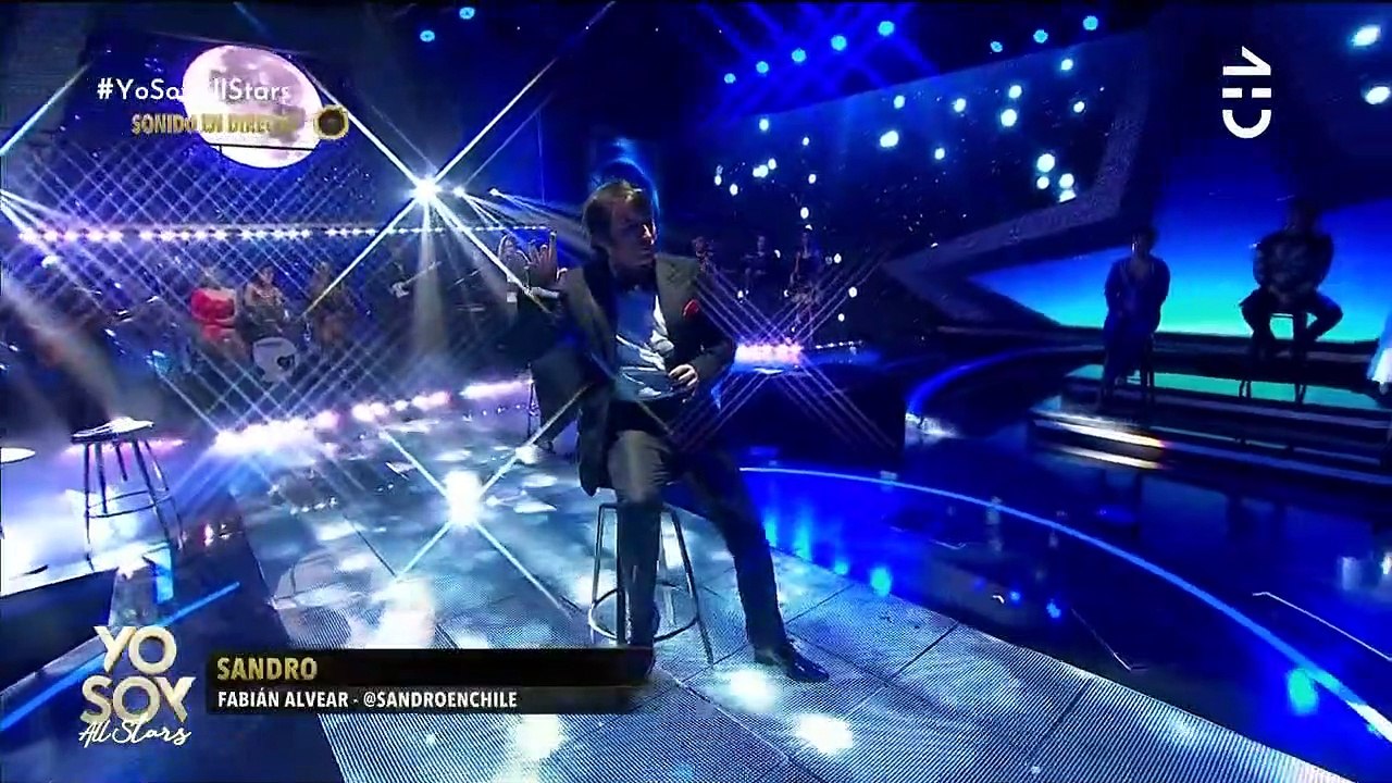 Fabián Alvear impactó con "Penumbras" de Sandro - Yo Soy All Stars