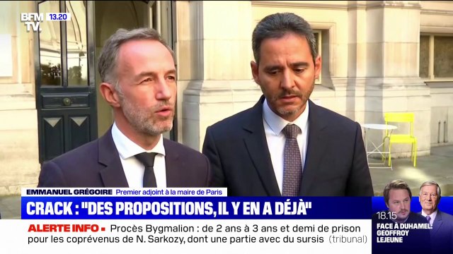 Toxicomanes à Paris: pour Emmanuel Grégoire, premier adjoint à la maire de Paris, des propositions, il y en a déjà