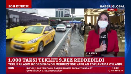 İBB'nin taksi teklifi UKOME'de 9. kez reddedildi