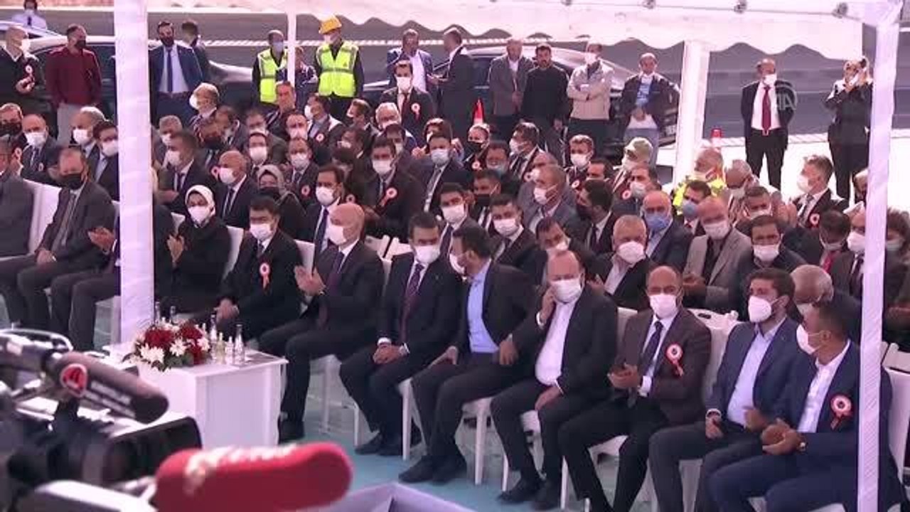 Akyurt Fuar ve Sanayi Bölgesi-2 köprülü kavşakları hizmete açıldı