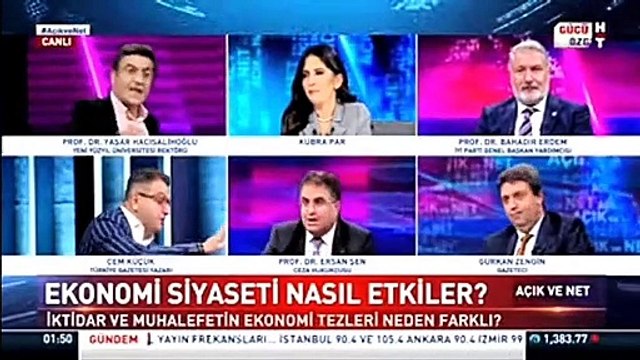 Ersan Şen ile Yaşar Hacısalihoğlu Arasında Tartışma!