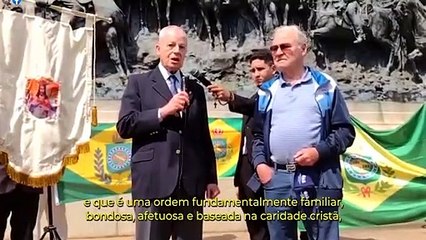 Discruso do príncipe Dom Bertrand no Ipiranga no dia 7 de Setembro 2021
